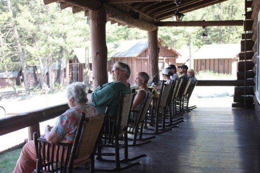 Roosevelt Lodge Porch