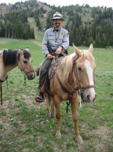 Ranger on horseback