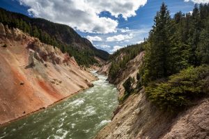 Yellowstone River as seen from the Seven Mile Hole Trail