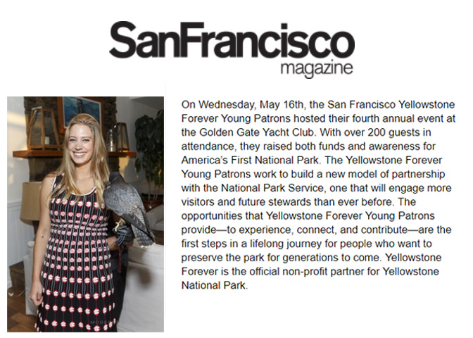 San Francisco Magazine clip