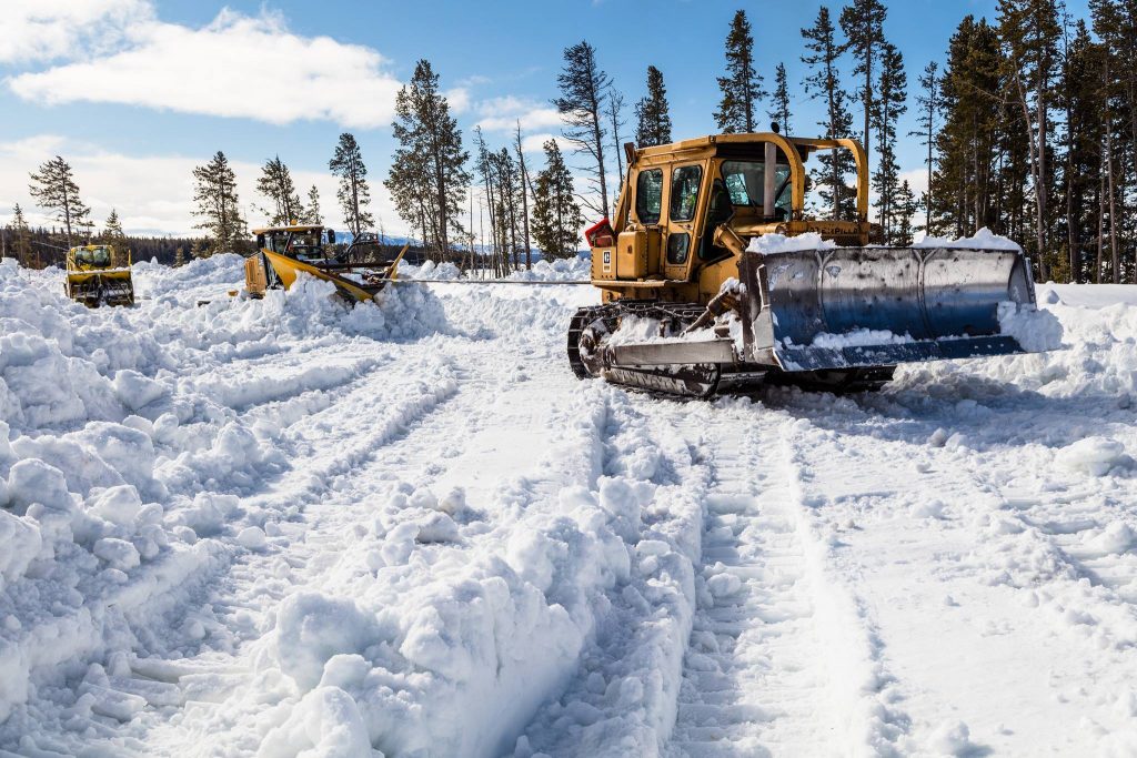 Insider Look Clearing the Snow in Yellowstone Yellowstone Forever