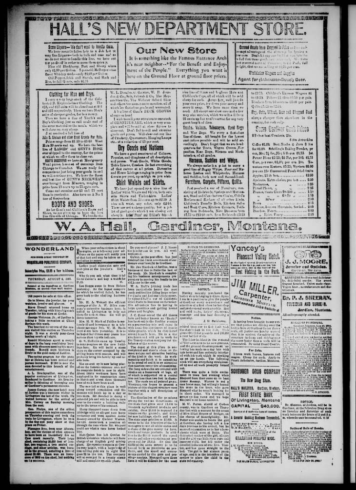 Restoring a Ghost in Gardiner, Montana Yellowstone Forever