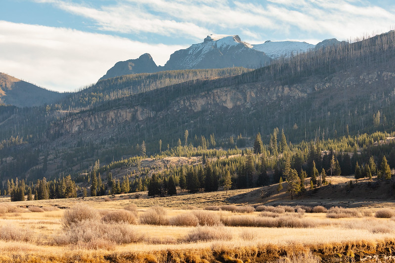 Fall views along the Slough Creek Trail
